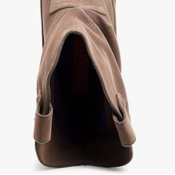 NEW Rocket Dog Womens Sheriff Vintage Worn Pu Western Boot Sz 6 brown - Picture 4 of 6